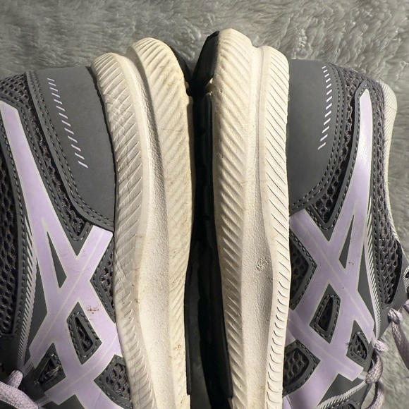 ASICS Women Gray &Pink Salt  Running Shoes - Picture 10 of 13